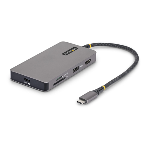 Dock & bộ mở rộng cổng laptop StarTech.com 305B-USBC-MULTIPORT Có dây USB 3.2 Gen 2 (3.1 Gen 2) Type-C màu xám