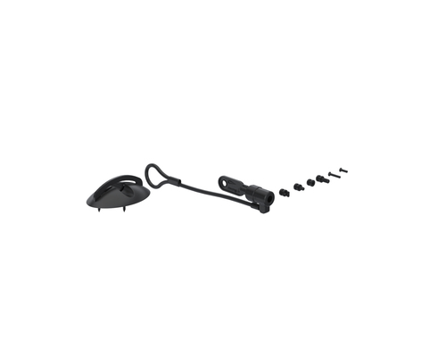 Phụ kiện hệ thống POS Ergonomic Solutions SPCS201-NP Cáp khóa bảo vệ màu đen Kim loại
