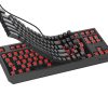 Bàn phím GENESIS Thor 230 TKL CZ SV Outemu Red Chơi game USB QWERTY Tiếng Tiệp Khắc, Tiếng Slovak màu đen