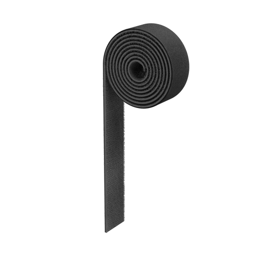 Dây buộc cáp Hama 00221007 Dây buộc cáp móc tự dính & băng vòng Ni lông màu đen 1 chiếc
