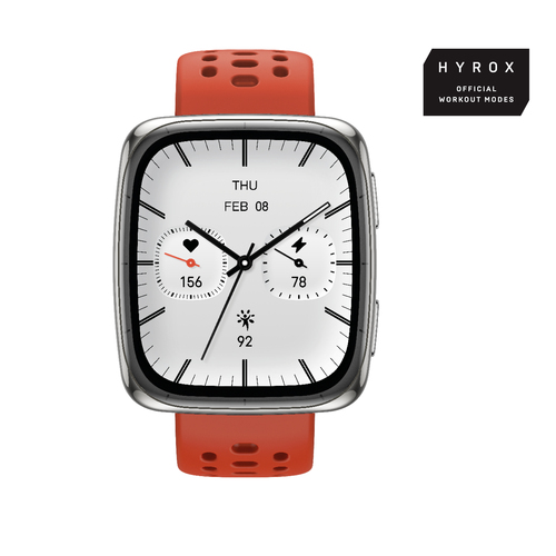 Đồng hồ thông minh Amazfit Active 2 4,45 cm (1.75") AMOLED Kỹ thuật số 390 x 450 pixels Màn hình cảm ứng Thép không gỉ