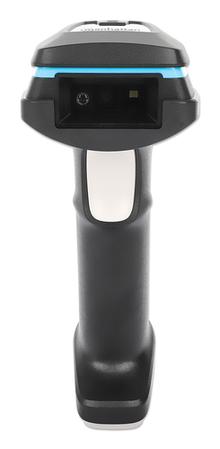 Đầu đọc mã vạch Manhattan 154116 Đầu đọc mã vạch cầm tay 1D/2D LED màu đen