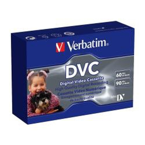 Băng từ cassette Verbatim Digital Video Cassette 60 Min Single Băng video cassette 1 chiếc