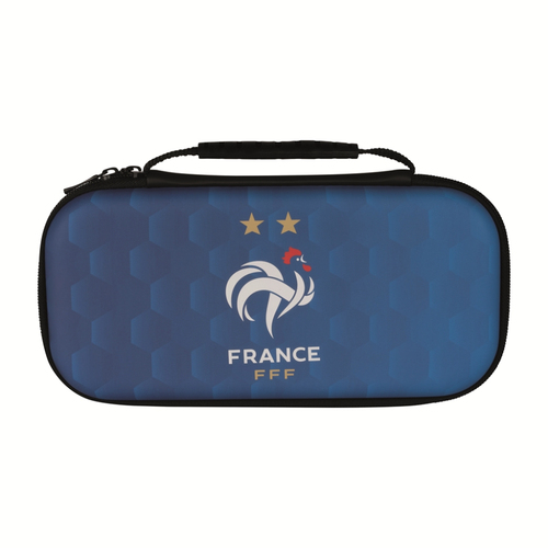 Hộp bọc máy chơi game cầm tay Konix KX FFF SWI-SWIL BLASON CARRY BAG Túi cứng Nintendo Ni lông màu đen, màu xanh lơ
