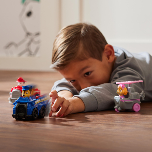 Xe đồ chơi PAW Patrol PAW VHC Dlx Rescue Racers Chase INTL GML