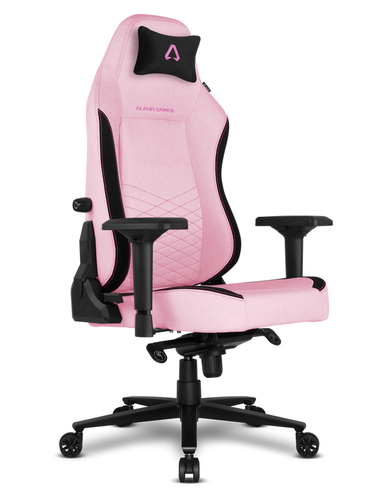 Ghế được lót Alpha Gamer Alegra V2 Ghế chơi game đa năng Mặt màu đen, màu hồng
