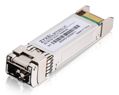 7e2f7b2e3de745da8ba82b47749ace896f8a1153.jpg Module thu phát mạng Zyxel SFP25G-LR-ZZ0101F Sợi quang 25000 Mbit/s SFP28 1310 nm