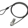 Khóa dây cáp Conceptronic CUSTODIO01BW màu đen 1,8 m