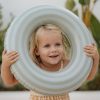 Ghế nằm nổi dùng cho hồ bơi & bãi biển Rubo Toys Fresh Greens Swim Ring màu xanh lá cây Hình ảnh Phao vòng