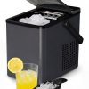 Dụng cụ làm đá viên MEDION MD 100117 Máy làm đá viên di động 12 kg/24h 150 W màu đen