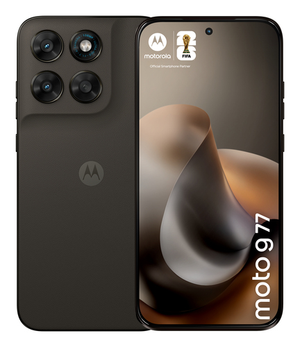Điện thoại thông minh Motorola moto g77 17,3 cm (6.8") SIM kép lai Android 16.0 5G USB Type-C 8 GB 256 GB 5200 mAh màu đen