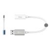 Cáp USB j5create JUCX35 0,1 m USB C USB A 10 Gbit/s màu trắng