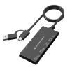Đầu đọc thẻ Conceptronic BIAN10B USB 3.2 Gen 1 (3.1 Gen 1) Type-A/Type-C màu đen
