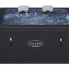 81c370cdec0c1b18a034cf972ed4321d2678fcb4.jpg Bồn Tắm Nước Nóng & Spa Bestway 60229 hot tub/spa 950 L 7 người Hình vuông màu đen, màu đá cẩm thạch