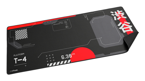 Miếng lót chuột Trust GXT 759 XXL Tấm lót chuột chơi game màu đen, màu đỏ