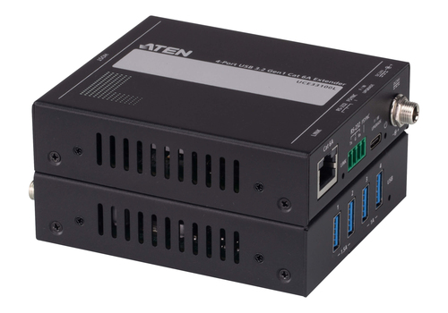 Bộ kích sóng Wi-Fi ATEN UCE33100 Bộ phát & bộ nhận mạng màu đen
