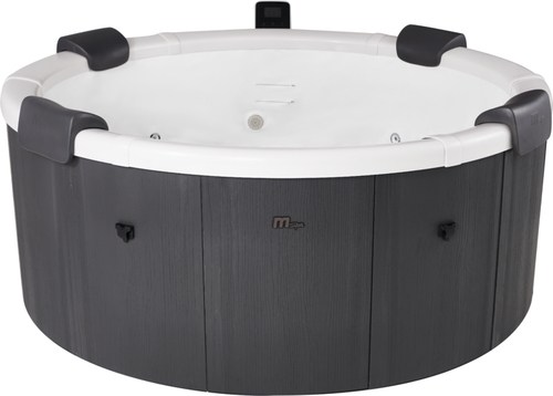 Bồn Tắm Nước Nóng & Spa Interline Denver 970 L 6 người Tròn màu xám