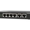Switch mạng QNAP QSW-2104-2T-R2 Không quản lý 10G Ethernet (100/1000/10000) Máy tính để bàn màu đen