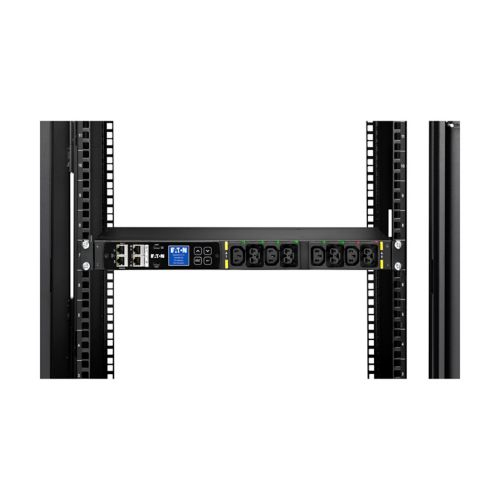 Đơn vị phân phối điện (PDU) Eaton PDU G4 MA 1U C20I 16A 1P 8 ổ cắm AC màu đen