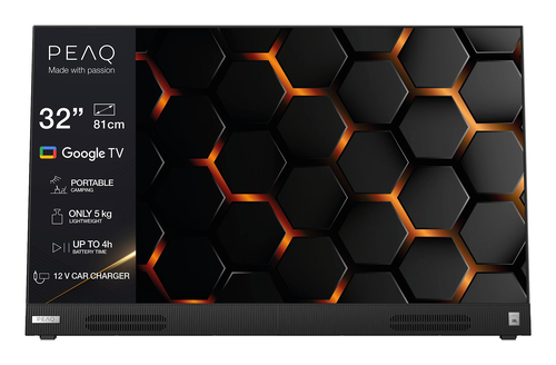 8621a37d266fe9fb4dd9389fd29a411f65e2a7d0.jpg PEAQ PTV 32GF-5025C-B portable TV/monitor TV di động màu đen 81,3 cm (32") LCD 1920 x 1080 pixels