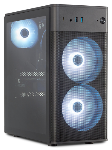 ERAZER Recon E40 (MD 340127) EU Intel® Core™ i9 i9-14900HX 16 GB DDR4-SDRAM 1 TB SSD NVIDIA GeForce RTX 5060 Ti Windows 11 Home Tower Máy tính cá nhân màu đen