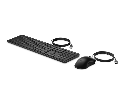 Bàn phím HP 175C WRD MSE KB Combo EMEA-INTL English Loc-Euro plug Kèm chuột màu đen