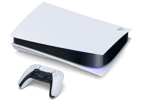 Tay cầm chơi game Sony Interactive Entertainment PlayStation 5 + TopSpin 2K25 825 GB Wi-Fi màu đen, màu trắng