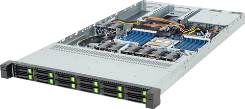 870547cb5a7dd73522bb02f6c542ec4cbf0986c2.jpg Phụ kiện máy chủ GIGABYTE R163-ZG2-AAJ2 Rev. 3.x AMD SoC Socket SP5 Rack (1U) màu đen, Thép