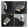 8769d16645cfeb30182faf2c7c212ab669d810d9.jpg Cáp HDMI StarTech.com HDMI2-FLEX-4K60-1M HDMI Type A (Standard) màu đen, Bạc