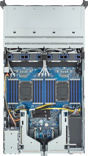 Phụ kiện máy chủ GIGABYTE R284-S93-AAL1 LGA 4710 Rack (2U) màu đen, Thép
