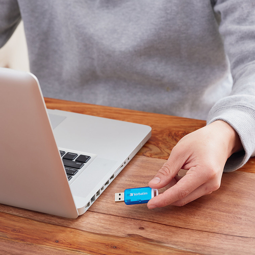 Ổ USB flash Verbatim 71270 64 GB USB Type-A 2.0 màu xám