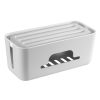 Bộ sắp xếp cáp Ewent EW1569 Dạng đa năng Hộp cuộn dây màu trắng 1 chiếc