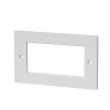 Hộp đấu dây điện Lanview LVN-4OUT-FRAME-UK màu trắng