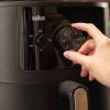 Nồi chiên Braun Multi Fry 3 Đơn 4,3 L Độc lập 1500 W Nồi chiên không dầu màu đen