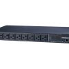 Đơn vị phân phối điện (PDU) ATEN PE8208AV-ATB-G 8 ổ cắm AC 1U màu đen