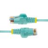 Dây cáp mạng StarTech.com N6PAT6AQS màu xanh Aqua 1,8 m Cat6 U/UTP (UTP) Tròn