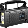 Radio Sandberg 421-38 Xách tay Analog & số màu đen