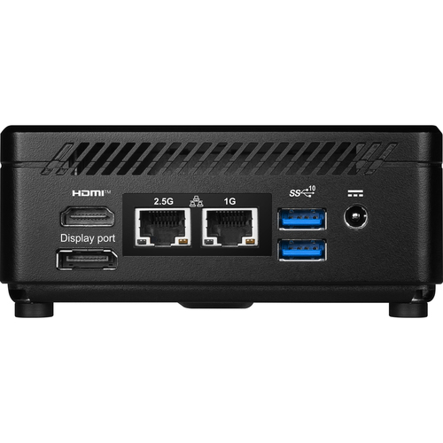 Phụ kiện máy tính MSI Cubi 5 12M-261BEU 0.66L sized PC màu đen i5-1235U
