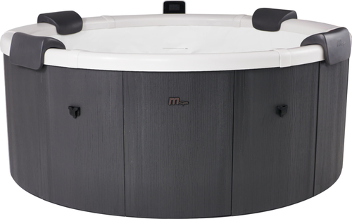 Bồn Tắm Nước Nóng & Spa Interline Denver 970 L 6 người Tròn màu xám