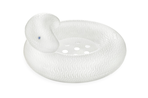 Ghế nằm nổi dùng cho hồ bơi & bãi biển Bestway 43923 Trong suốt Đơn sắc PVC, Pôliexte (vải nhân tạo) Phao cưỡi