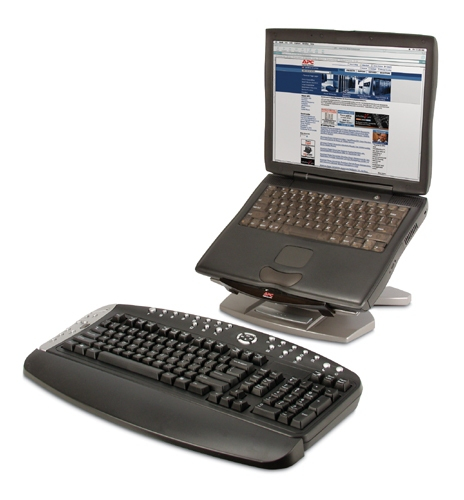 Giá đỡ laptop APC Ergonomic Notebook Stand màu xám