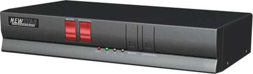 Bộ chuyển mạch KVM Neomounts NS421DD KVM Switch 4 Port USB KVM switches màu đen