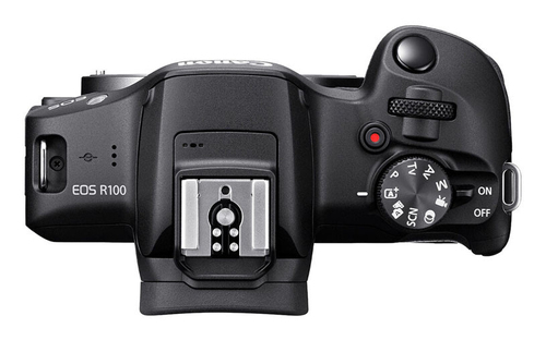 Máy ảnh kỹ thuật số Canon EOS R100 + Bague EF- R MILC 24,1 MP CMOS 6000 x 4000 pixels màu đen