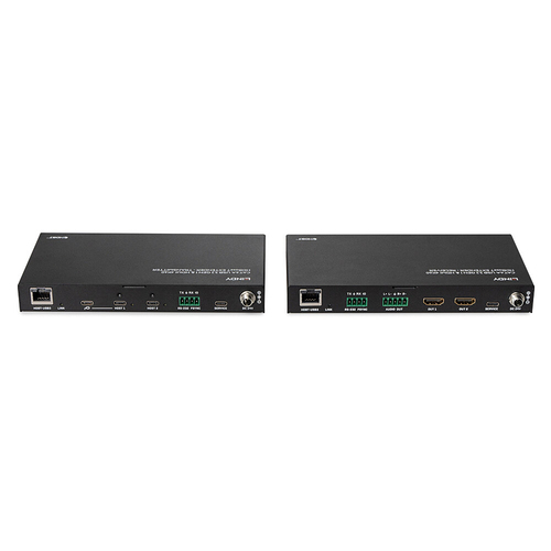 Bộ kích sóng Wi-Fi Lindy 39365 Bộ phát & bộ nhận mạng màu đen
