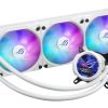 Tản nhiệt máy tính ASUS ROG STRIX LC III 360 ARGB LCD White Edition Vi xử lý Bộ làm mát chất lỏng tất cả trong một 12 cm màu trắng 1 chiếc