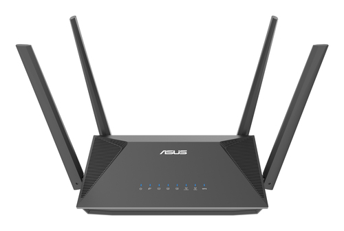 Bộ định tuyến không dây ASUS RT-AX52 Gigabit Ethernet Băng tần kép (2.4 GHz / 5 GHz) màu đen