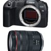 Máy ảnh kỹ thuật số Canon EOS R8 + RF 24-105mm f/4L IS USM MILC 24,2 MP CMOS 6000 x 4000 pixels màu đen