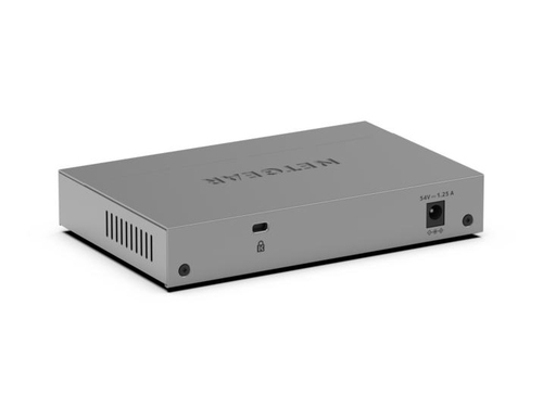 Switch mạng NETGEAR GS105EP Không quản lý Gigabit Ethernet (10/100/1000) Hỗ trợ Power over Ethernet (PoE) màu xám