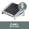 Giá đỡ laptop Fellowes 8036701 Giá đỡ laptop Giá đỡ máy tính xách tay màu đen, Bạc 43,2 cm (17″)