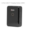 Củ sạc điện thoại CLUB3D CAC-1933 Dạng đa năng màu đen Dòng điện xoay chiều Sạc nhanh Trong nhà